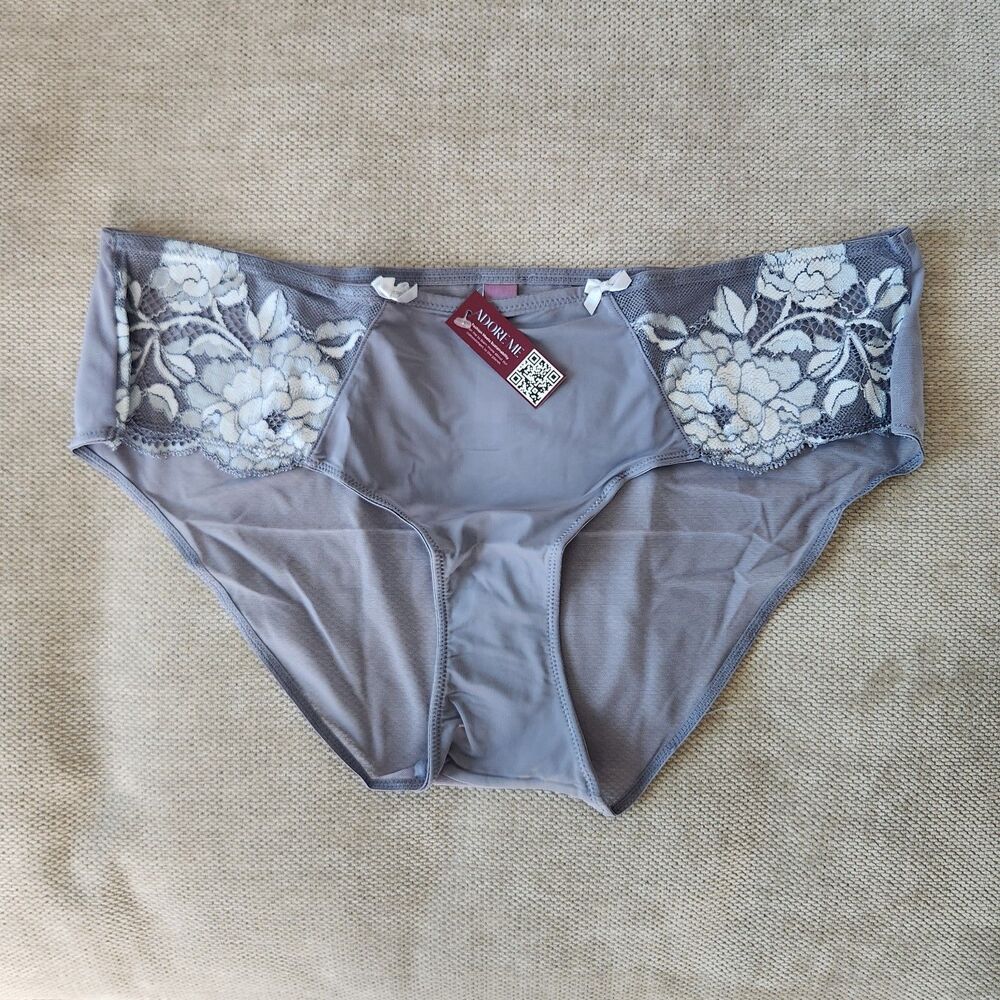 Adore Me Large Lavender Paxton Hipster Panty NWT